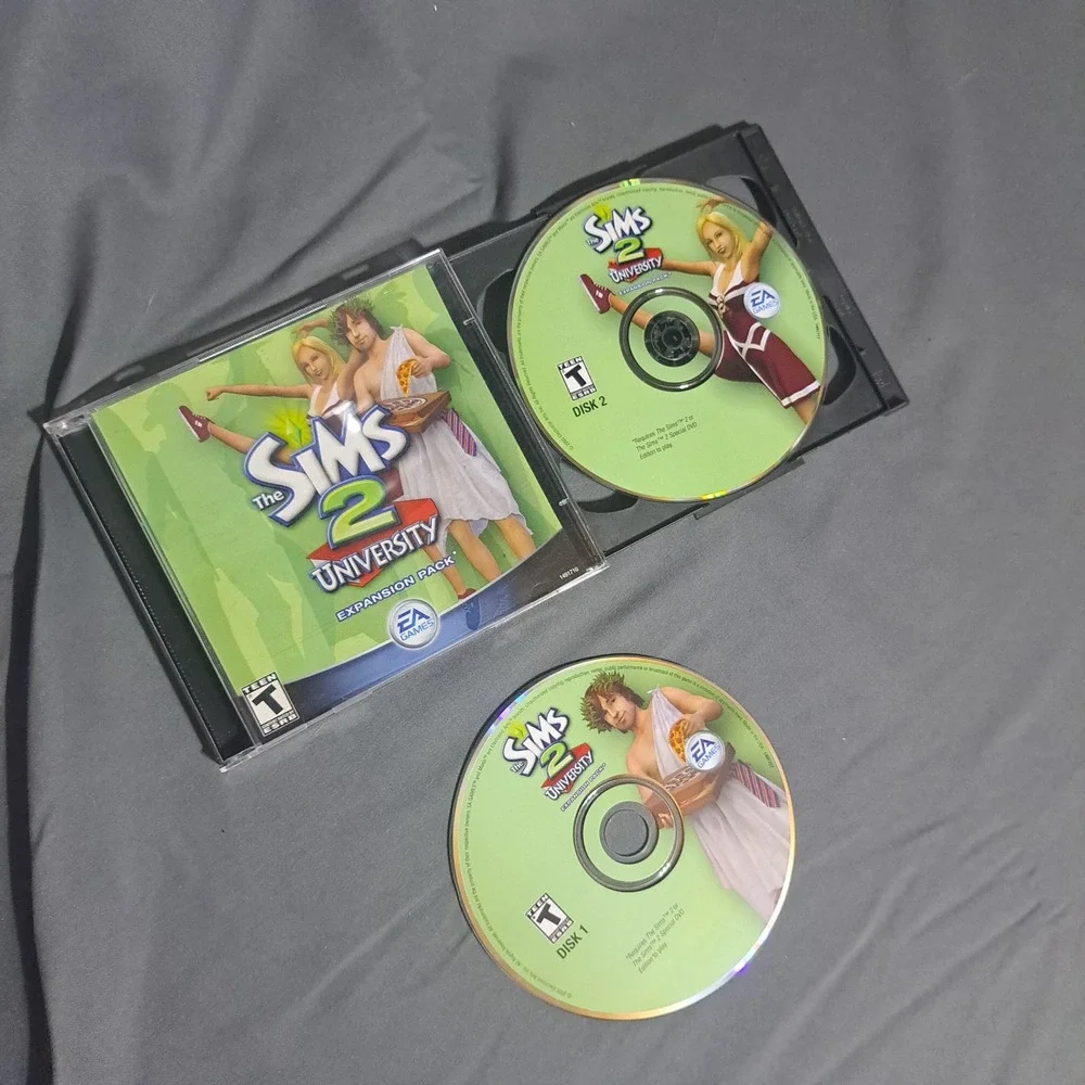 The Sims‎ Sims 2 PC Game Lot Holiday Glamour Life Unleashed Pets University Etc